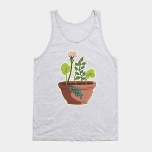 Flower pot Tank Top